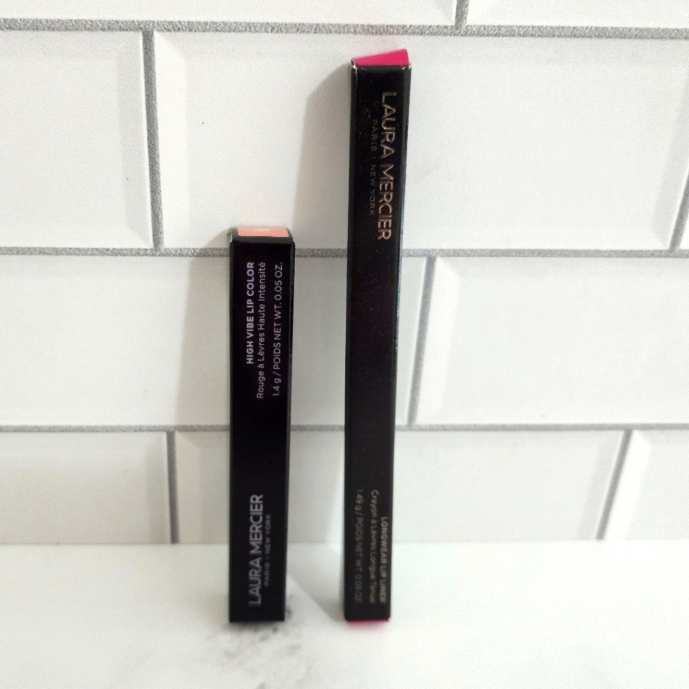 Laura Mercier High Vibe Lip Color & Longwear Lip Liner